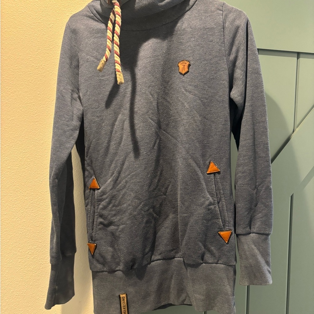 Naketano blue hoodie